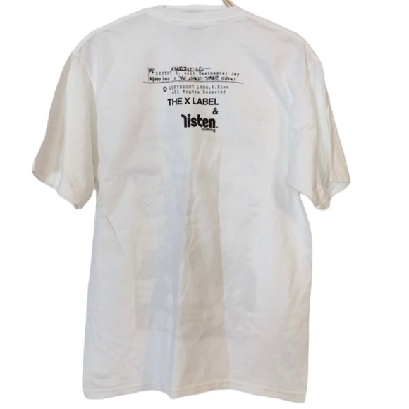 ▪️GANG STARR▪️"GURU" Demo Tape Hip Hop Tee - Picture 2 of 5